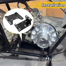 Torque Converter Engine Mount Adapter Plate For Predator 212cc 224cc 196cc 6.5hp