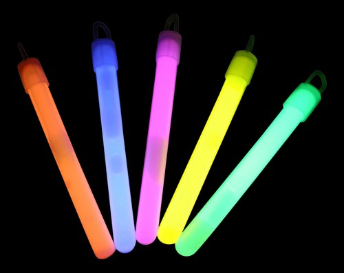 200x 4" Zoll Regular (10mm) Leuchtstäbe + Schlüsselbänder - Glowtopia für alle Gelegenheiten - Bild 2 von 7