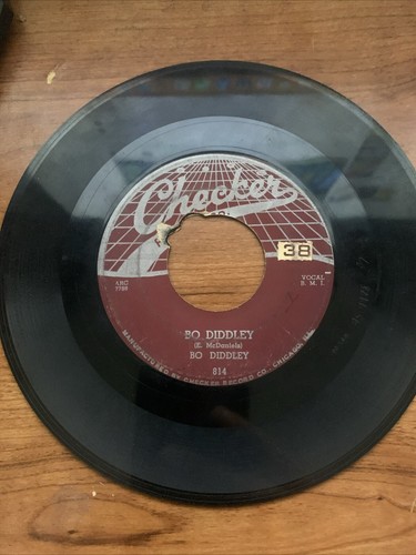 BO DIDDLEY Hey! Bo Diddley/Mona R&B ROCKER RnR SOUL ROCKER Checker 45 RPM VG - Picture 2 of 4