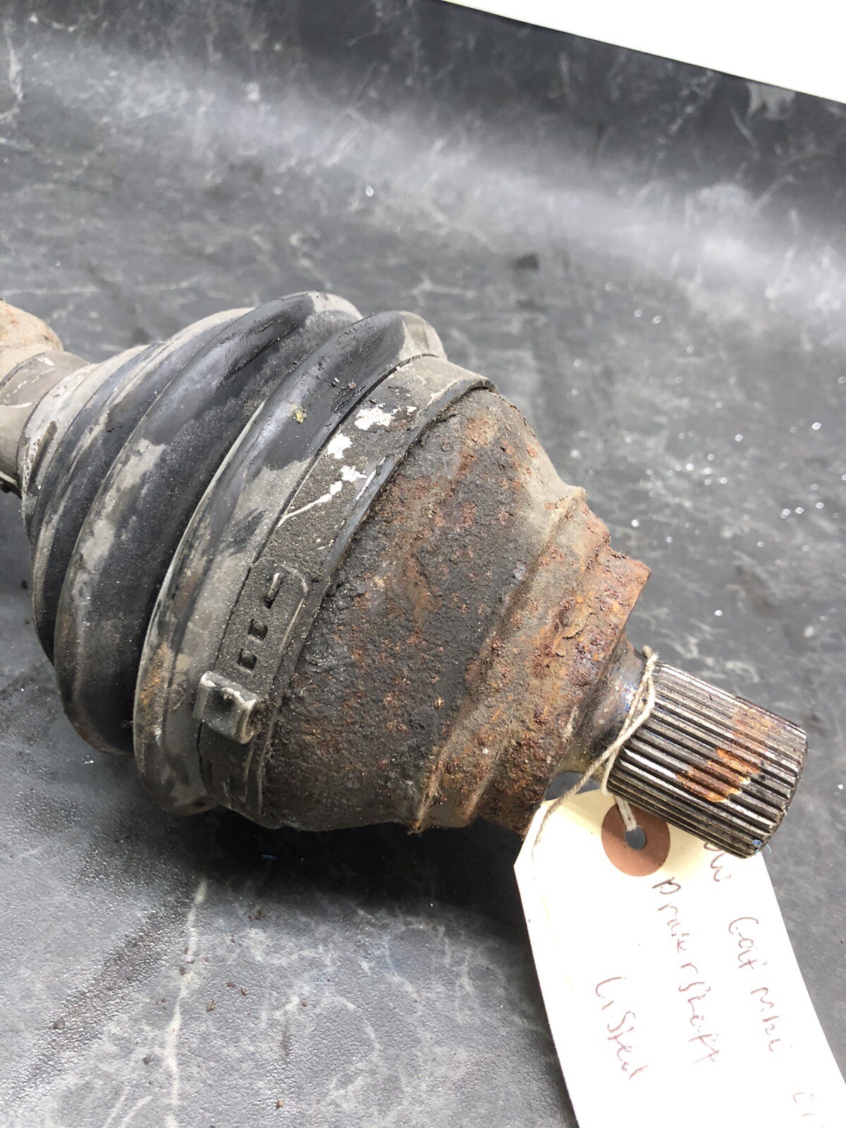 VOLKSWAGEN GOLF MK6 O/S DRIVER SIDE RIGHT FRONT DRIVESHAFT 1K0407272RB