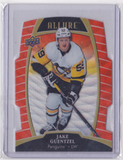 2019-20 UD ALLURE ORANGE SLICE BASE PARALLEL 38/199 JAKE GUENTZEL #21 PENGUINS