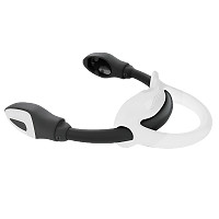 Mares Bungee Fin Strap Coloured - Paar - Weiß - Gr: XL