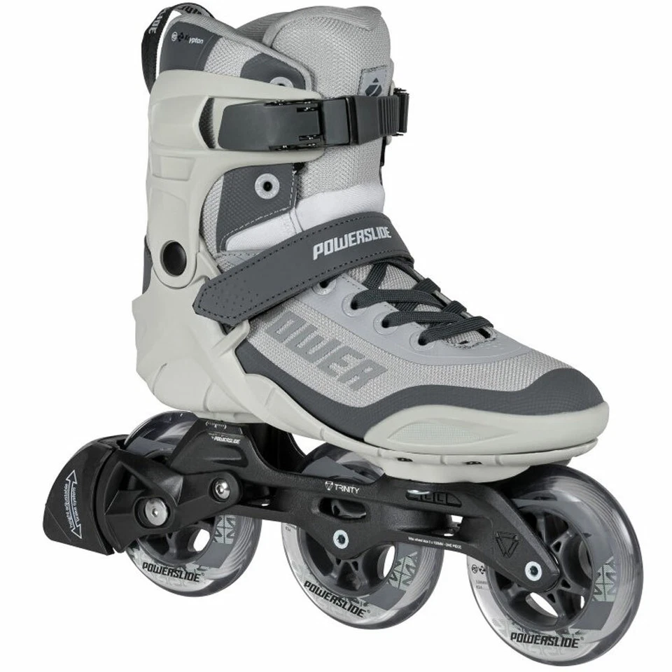 Powerslide Phuzion Inliner Fitness Inline Skates Inlineskates Krypton Skate Grau - Bild 2 von 4