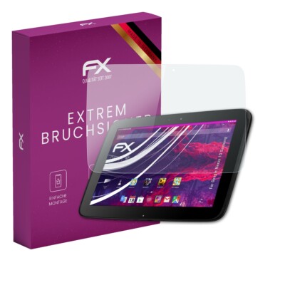 atFoliX Glasfolie für Google Nexus 10 Samsung Displayfolie 9H Schutzpanzer