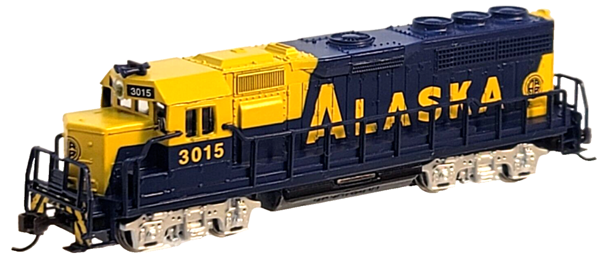 N Bachmann 63598 Alaska EMD GP40 Diesel Loco #3015 (Tested