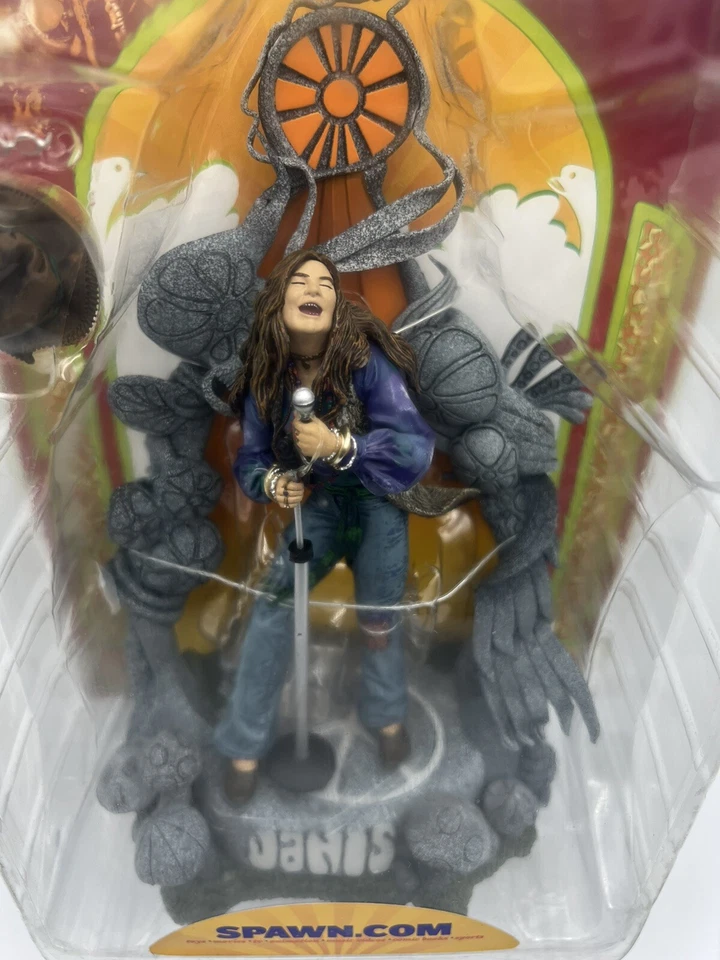 Figura Janis Joplin 2000 McFarlane Spawn nueva en paquete (1) Foto 3 de 4