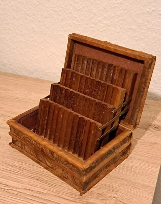 Art Deco Cigaretten Schatulle in einem Buch Form. Rar! - Bild 1 von 4