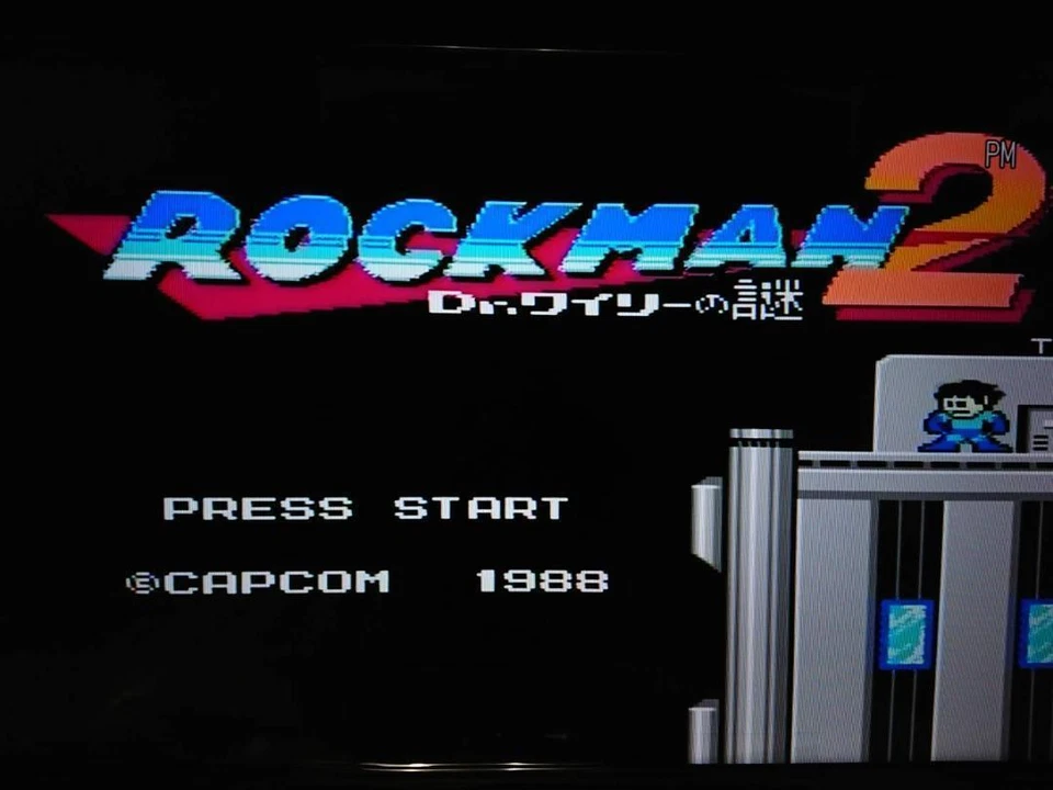 NINTENDO Famicom NES Megaman Set of 6 Rockman Game Cartridge Tested #147 - Image 4 of 4