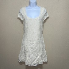 Free People Womens IVORY  Dress Size M NEW