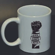 Coffee Mug Halloween Mug Christmas Gift Black Lives Matter White Occasion Gift