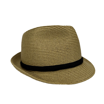 Sonoma Womens Tan Packable Classic Fedora Hat Adjustable  display picture 1