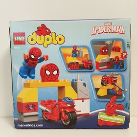 LEGO Duplo Marvel Spider-Man Web Bike Workshop Set 10607 SMALL Sealed Set NEW