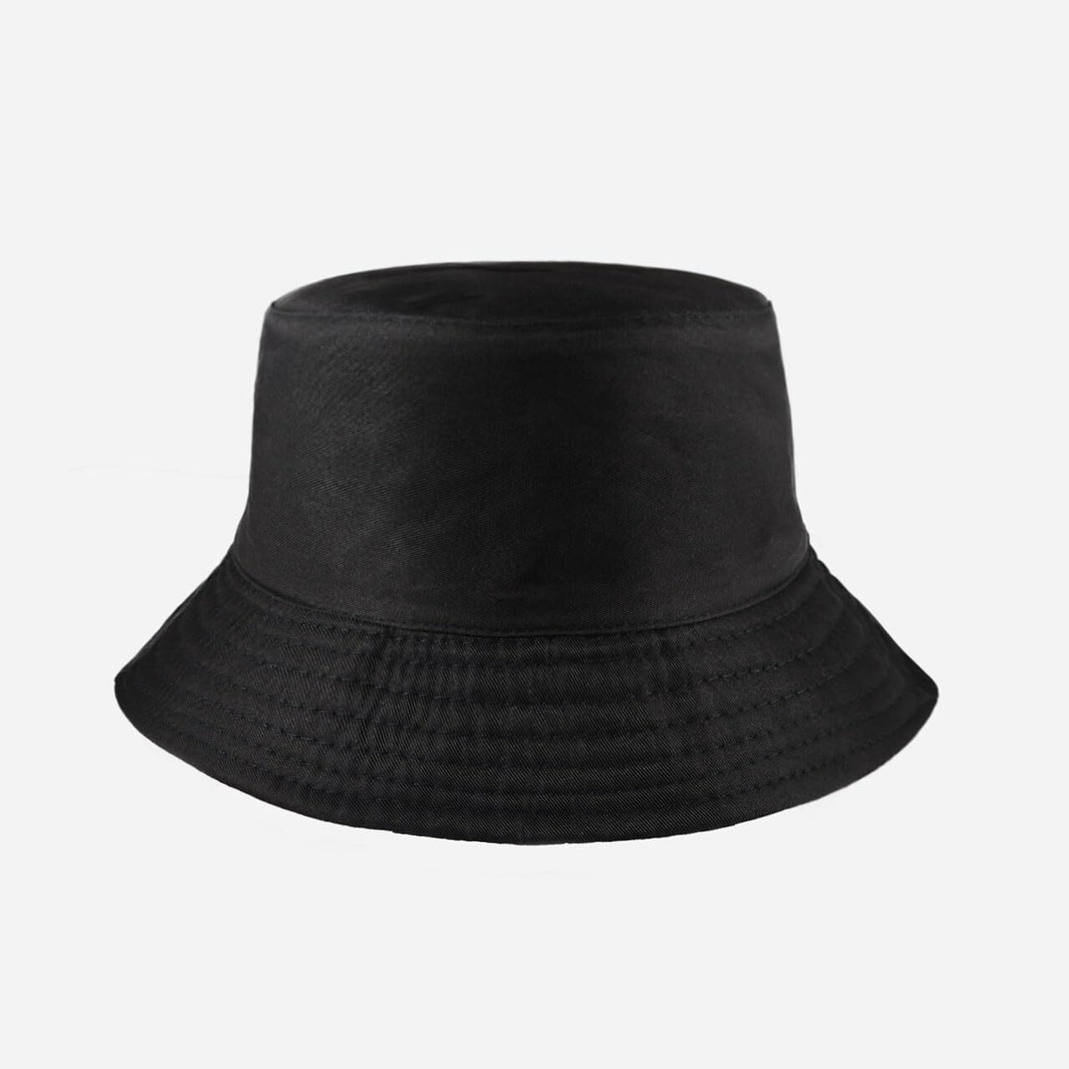 Laser Metallic Bucket Hat Reversible Waterproof Rain Cap