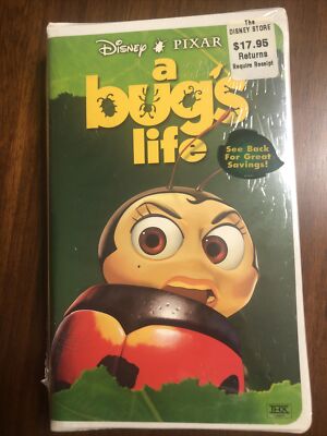 A Bugs Life (VHS, 1999) Francis Cover, New, Sealed!