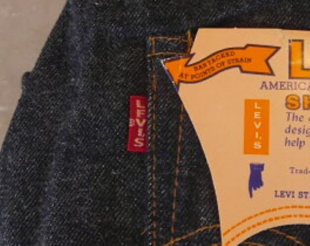Deadstock Levi's 501 Big-E 1960s, W28 L31, Vintage, Made in USA