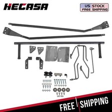 For 1953-56 Ford F100 F-100 Truck Hood Tilt Flip Stainless Combo Conversion Kit