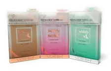 VOESH SPA PEDI IN A BOX - O2 FIZZ (4 STEPS)- 3 AMAZING SCENT!!!