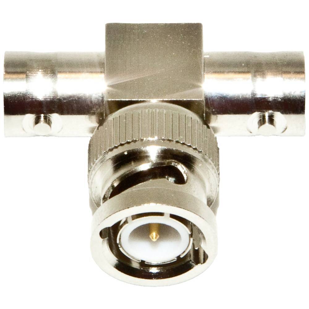 Адаптер Mueller Electric BU-P3285 Stecker BNC-Stecker - BNC-Buchse Messing