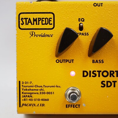 Providence SDT-1 Stampede Distortion Made in Japan Guitar