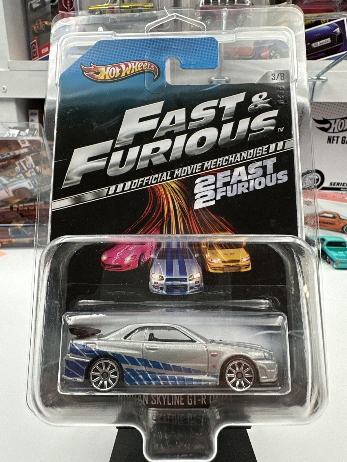 2012 Hot Wheels Fast and Furious Nissan Skyline GT-R34 Black Wing Variant RARE