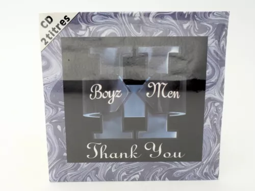 CD 2 TITRES SINGLE - BOYZ II MEN – THANK YOU - NEUF SOUS BLISTER - SEALED