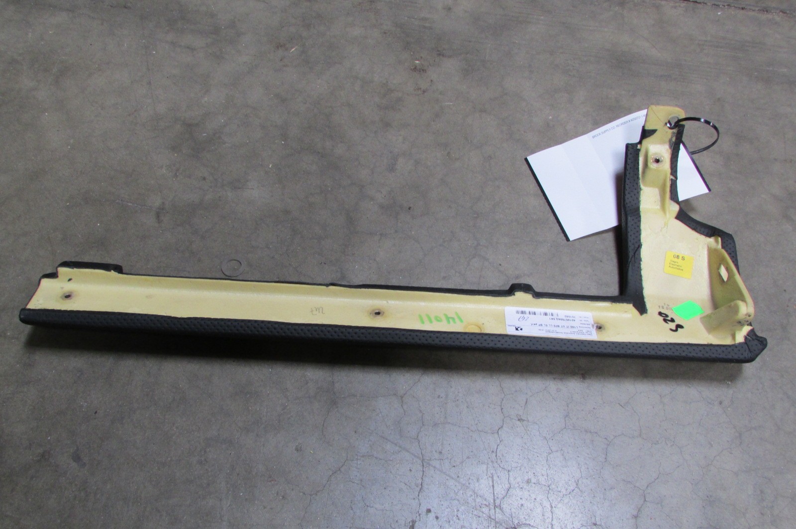 Lamborghini Gallardo LP560, LP550, Glove Box Leather Trim Panel, P/N 401857504G