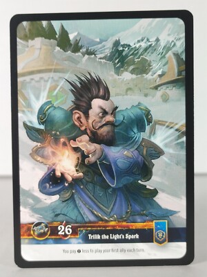 Trilik the Light's Spark - Twilight of the Dragons - 8/220 - WoW TCG - Uncommon