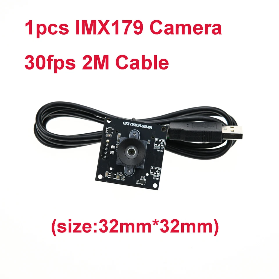 GXIVISION IMX179 30fps 2M Cable No Distortion USB Cmaera Module Autodarts.io - Image 3 of 4