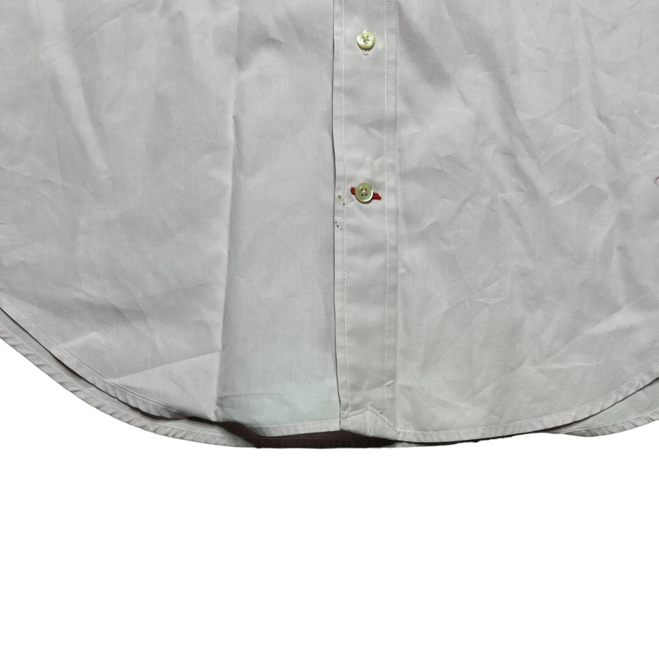 Daniel Cremieux Shirt Mens Medium Pink Short Sleeve Classic Fit Button Up Casual - Image 3 of 4