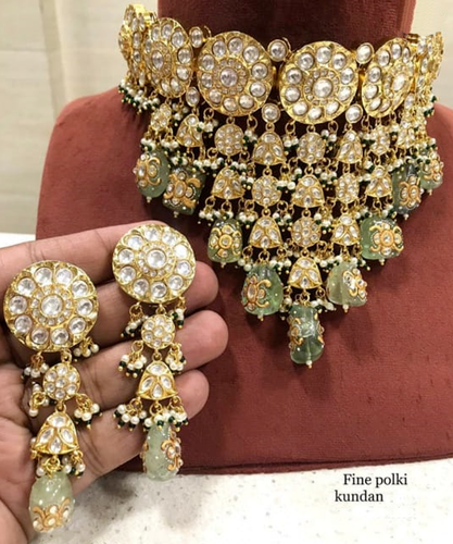 Bollywood Indian Gold Plated Kundan 