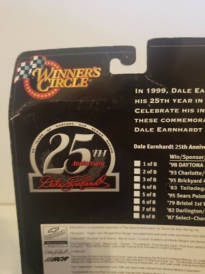 Winner's Circle NASCAR Dale Earnhardt Great Wins 2 of 8 25th