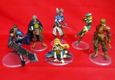 Valkyrie Profile Trading Arts Figure Full Color Ver. Set of 6 SquareEnix