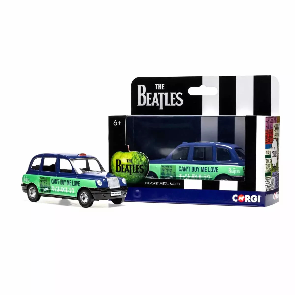 Les Beatles Taxi de Londres Corgi CRG-CC85935 réplique de collection haute finition en zamak