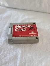 Performance Controller Pak Memory Card Pack for Nintendo 64 N64 Used Works