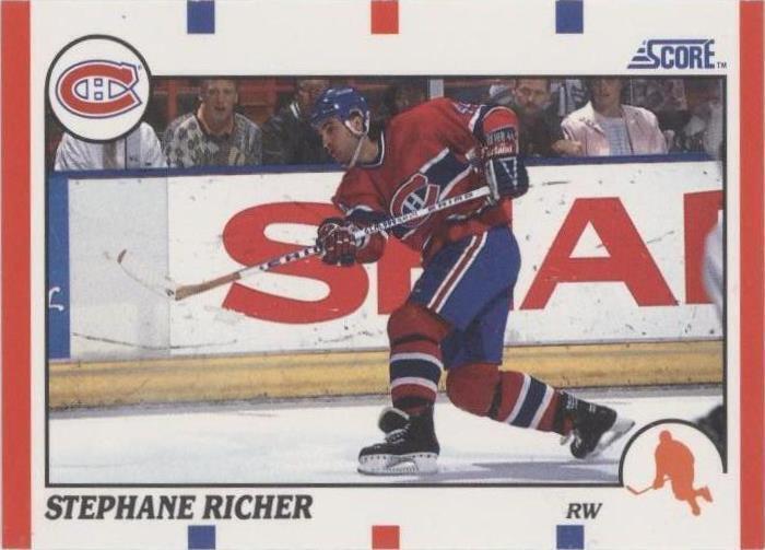 1990-91 Score - Stephane Richer #75 for sale online | eBay