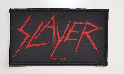 SLAYER - Scratched Logo - Patch - 10,2 cm x 5,8 cm - 164532