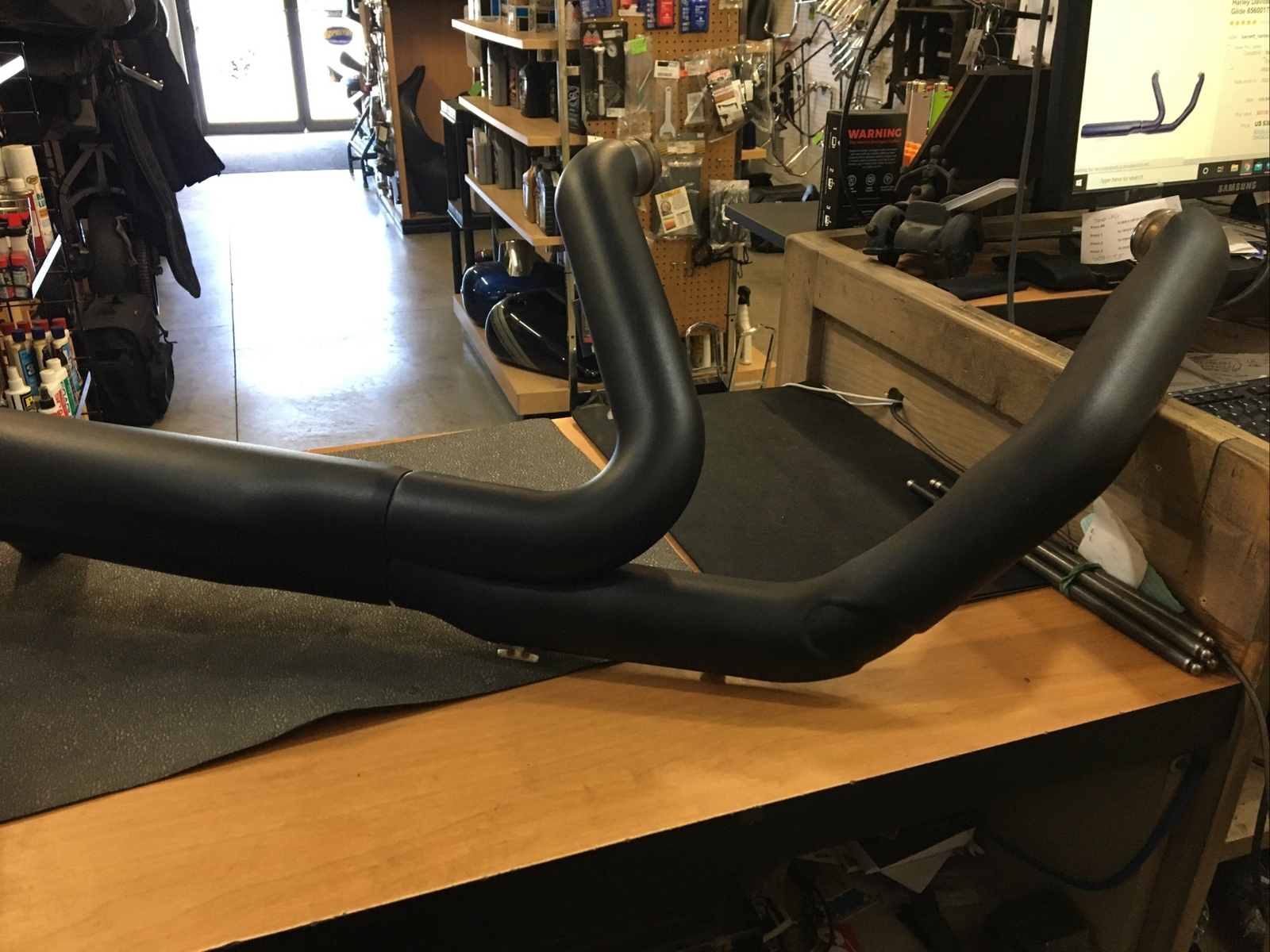 Harley Davidson OEM black exhaust header assembly #65600176 | eBay 