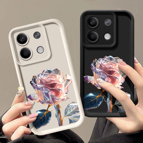 Phone Case For Xiaomi Redmi Note 13 14T 13T Pro Poco F6 X6 Pro Rose Soft Cover - Picture 4 of 15