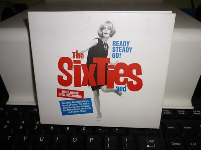 VARIOUS ARTISTS. '' READY STEADY GO! THE SIXTIES '' X3 CD SET, UK 2017 DIGIPAK. NM