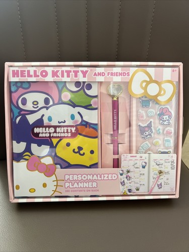 Sanrio I Hello Kitty and Friends Personalized Planner Set, New - Picture 1 of 12