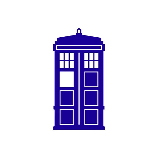 Tardis Doctor Who Box Time Machine and Spacecraft Logo Decal Vinyl Sticker  | eBay