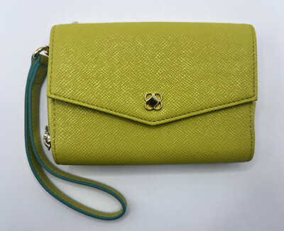 NEW - MICHE - Women's Faux Leather Chartreuse Green Phone Wallet