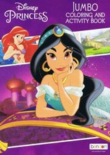 Disney Jumbo Coloring Books Kids Disney Activity Games Book Puzzles Fun