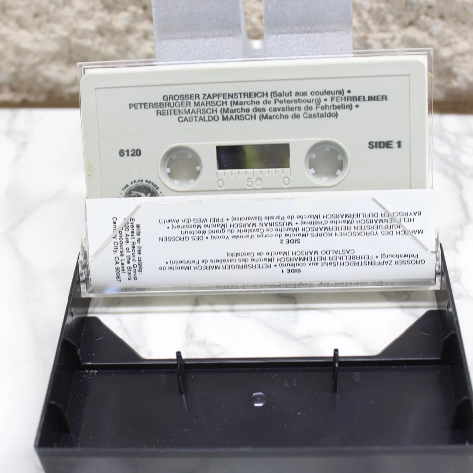 German Military Marches German Air Force Band Captain Helmut Witten Cassette - Image 4 of 4