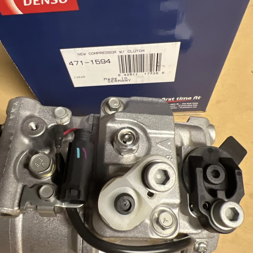 Denso 471-1594 NEW A/C Compressor and Clutch For Mercedes-Benz X164 X166 W251 - Image 4 of 4