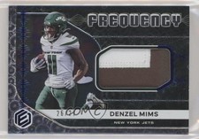 2020 Panini Elements Frequency Cobalt 26/27 Denzel Mims #FR-22 7rv
