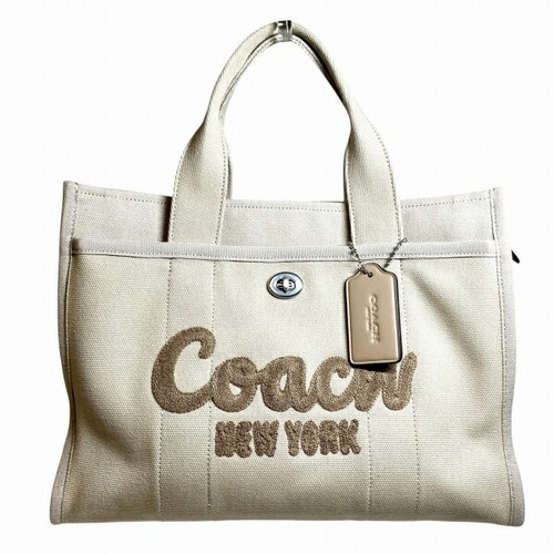 COACH Cargo Tote Canvas 2way bag - DUTY FREE