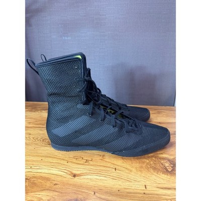 Adidas Box Men's Triple Black Hog 3 Boxing Boots Shoes Size 10 NWOTS