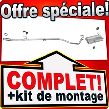Pot d'échappement Peugeot 206