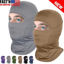 2 Pack Baclava Face Mask UV Protection Full Face Mask Cycling Helmet Liner Hat